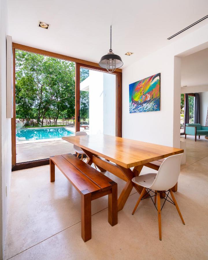 Tulum Country Club Private Villa With Pool 18 People Exterior foto