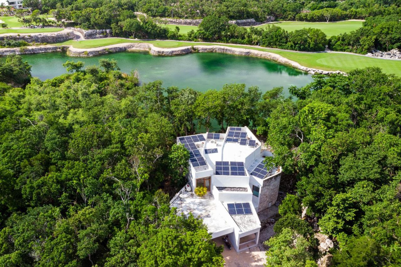Tulum Country Club Private Villa With Pool 18 People Exterior foto