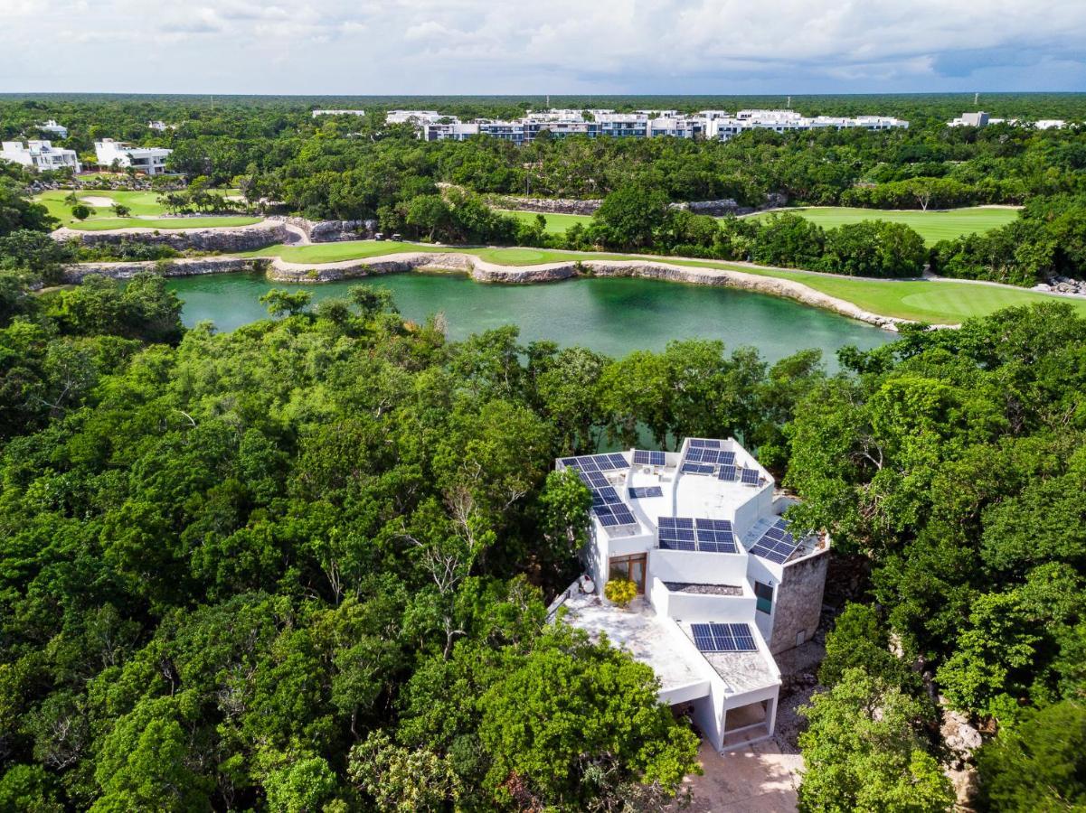 Tulum Country Club Private Villa With Pool 18 People Exterior foto