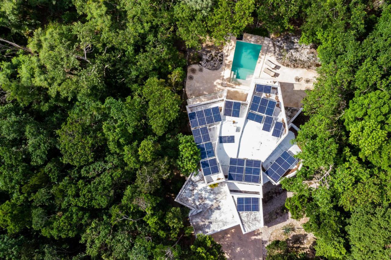 Tulum Country Club Private Villa With Pool 18 People Exterior foto