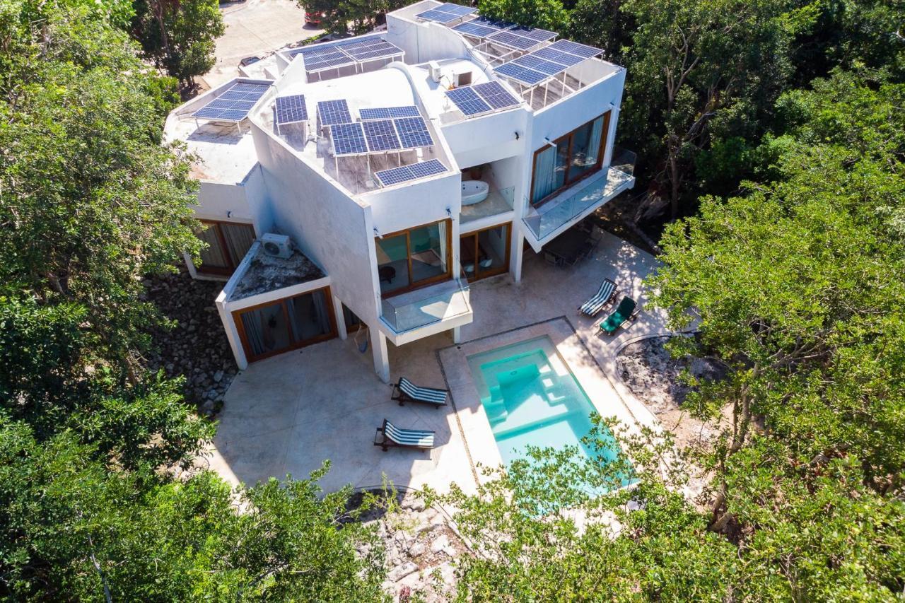 Tulum Country Club Private Villa With Pool 18 People Exterior foto
